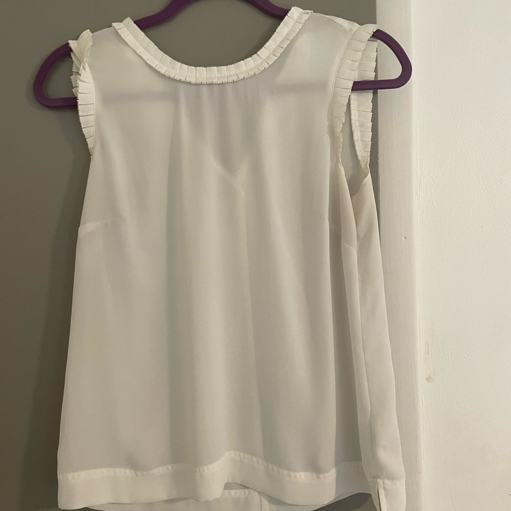 J. Crew sleeveless blouse